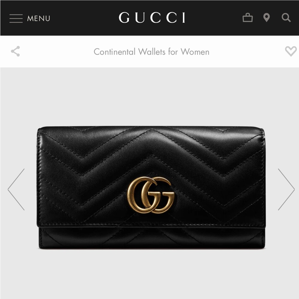 GG Marmont Continental Wallet - Picture 1 of 4